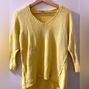 Yellow sweater